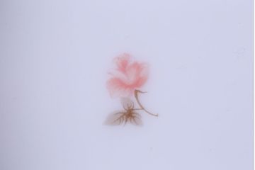 アンティーク雑貨　中古　大倉陶園　金彩　小さなバラ柄の小皿2枚セット(洋食器)