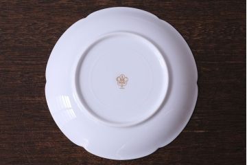 アンティーク雑貨　中古　大倉陶園　金彩　小さなバラ柄の小皿3枚セット(洋食器)