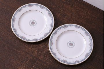 アンティーク雑貨　ROYAL DOULTON(ロイヤルドルトン) SALISBURY(ソールズベリー)　プレート(平皿、洋食器)2枚セット