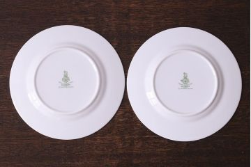 アンティーク雑貨　ROYAL DOULTON(ロイヤルドルトン) SALISBURY(ソールズベリー)　プレート(平皿、洋食器)2枚セット