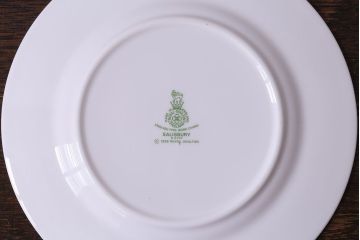 アンティーク雑貨　ROYAL DOULTON(ロイヤルドルトン) SALISBURY(ソールズベリー)　プレート(平皿、洋食器)2枚セット