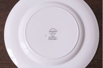 アンティーク雑貨　中古　イギリス Wedgwood(ウェッジウッド)　ピーターラビット　ディナープレート・デザートプレート(洋食器)2枚セット(2)
