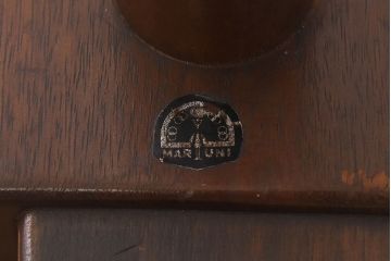 アンティーク雑貨　ビンテージ　maruni(マルニ)　丸くて可愛らしいポールハンガー(帽子掛け、コート掛け)