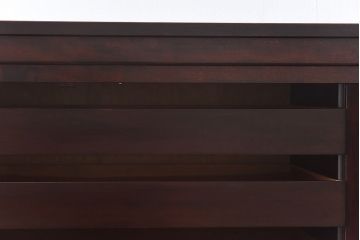 中古　松本民芸家具　リメイク　脚付きリビングボード(サイドボード、チェスト)