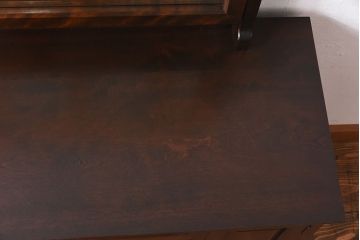 中古　松本民芸家具　#309型　面取りの意匠が美しい一面鏡(ドレッサー、鏡台)(定価約31万円)です。