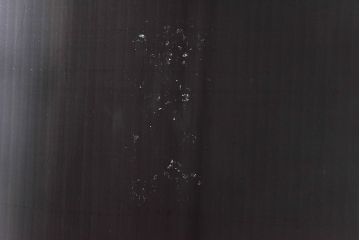 和製アンティーク　腰板ケヤキ材　味わい深い風合いの大きなガラス戸(引き戸、建具)2枚セット