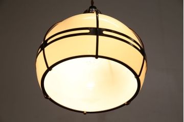 和製アンティーク　和モダンな雰囲気が魅力的なペンダントライト(天井照明、吊り下げ照明、シェード)