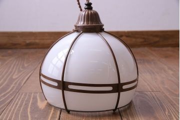和製アンティーク　和モダンな雰囲気が魅力的なペンダントライト(天井照明、吊り下げ照明、シェード)