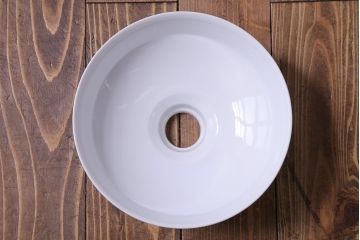 和製アンティーク　日陶 マツダ電笠　白磁のペンダントライト(天井照明、吊り下げ照明)