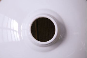 和製アンティーク　日陶 マツダ電笠　白磁のペンダントライト(天井照明、吊り下げ照明)