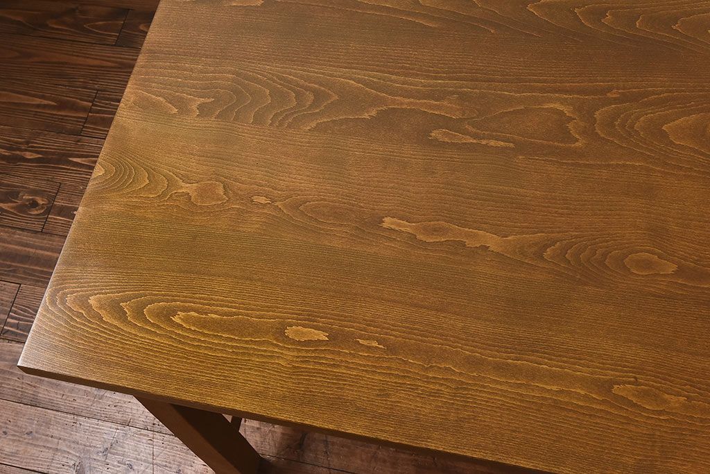 アンティーク家具　特大　古い学校の作業テーブル(作業台、ダイニングテーブル)