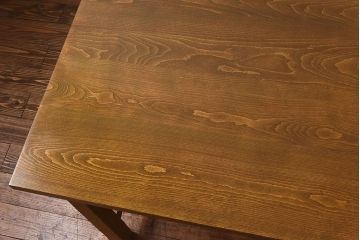 アンティーク家具　特大　古い学校の作業テーブル(作業台、ダイニングテーブル)