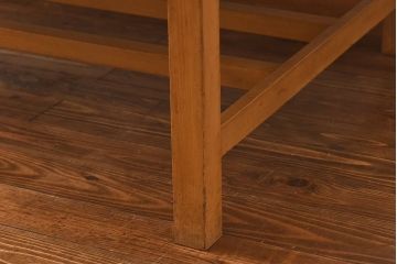 アンティーク家具　特大　古い学校の作業テーブル(作業台、ダイニングテーブル)