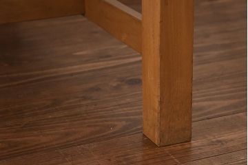 アンティーク家具　特大　古い学校の作業テーブル(作業台、ダイニングテーブル)