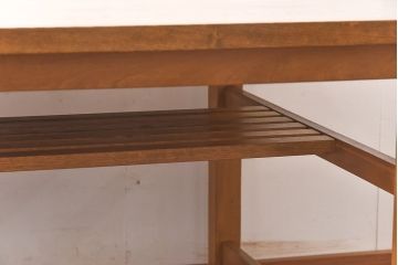 アンティーク家具　特大　古い学校の作業テーブル(作業台、ダイニングテーブル)