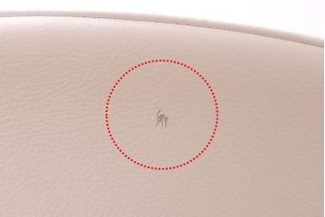 中古　Cassina(カッシーナ) X革　369 HOLA(オラ) アームレスチェア(ダイニングチェア、椅子)(定価約20万円)