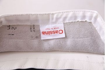 中古　Cassina(カッシーナ) X革　369 HOLA(オラ) アームレスチェア(ダイニングチェア、椅子)(定価約20万円)