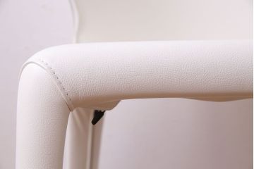 中古美品　Cassina(カッシーナ) X革　369 HOLA(オラ) アームレスチェア(ダイニングチェア、椅子)(1)(定価約20万円)