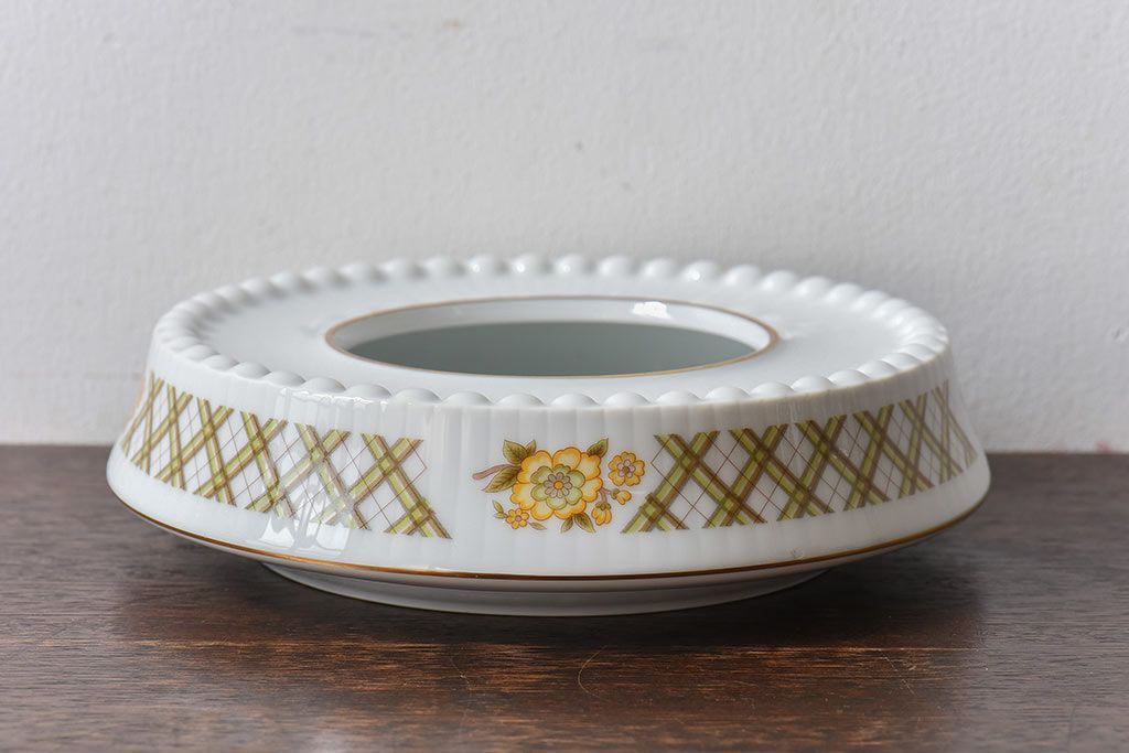 アンティーク雑貨　ノリタケ(日陶)優しい色合い レトロな雰囲気が漂う灰皿