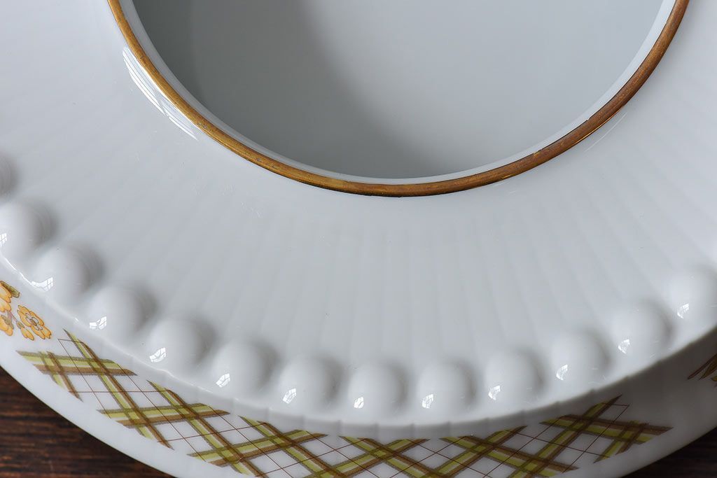 アンティーク雑貨　ノリタケ(日陶)優しい色合い レトロな雰囲気が漂う灰皿