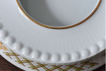 アンティーク雑貨　ノリタケ(日陶)優しい色合い レトロな雰囲気が漂う灰皿