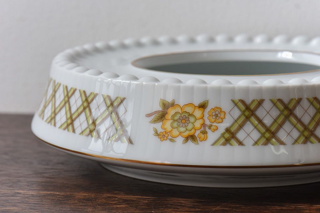 アンティーク雑貨　ノリタケ(日陶)優しい色合い レトロな雰囲気が漂う灰皿