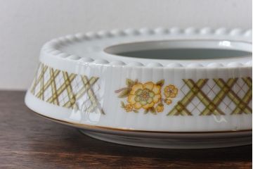 アンティーク雑貨　ノリタケ(日陶)優しい色合い レトロな雰囲気が漂う灰皿