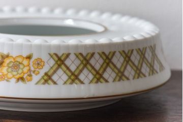 アンティーク雑貨　ノリタケ(日陶)優しい色合い レトロな雰囲気が漂う灰皿