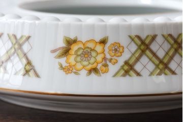 アンティーク雑貨　ノリタケ(日陶)優しい色合い レトロな雰囲気が漂う灰皿