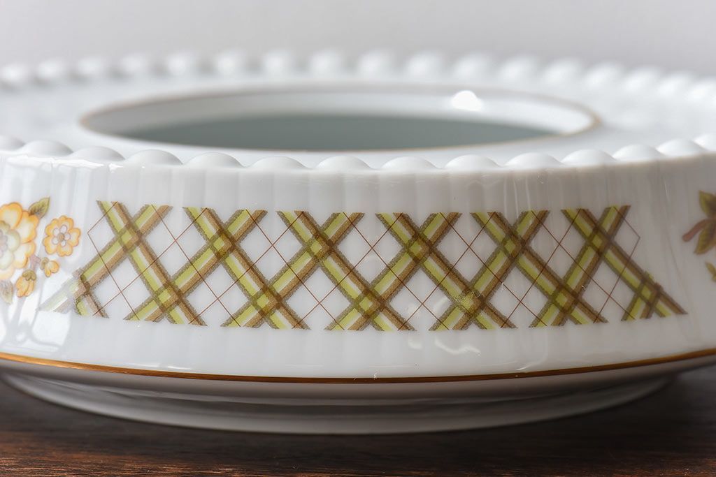 アンティーク雑貨　ノリタケ(日陶)優しい色合い レトロな雰囲気が漂う灰皿