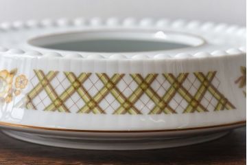 アンティーク雑貨　ノリタケ(日陶)優しい色合い レトロな雰囲気が漂う灰皿