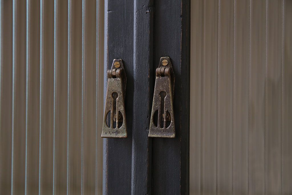 ペイント家具　2色のペイントカラーがおしゃれな本箱(ブックケース、収納棚、キャビネット)