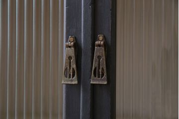 ペイント家具　2色のペイントカラーがおしゃれな本箱(ブックケース、収納棚、キャビネット)