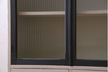 ペイント家具　2色のペイントカラーがおしゃれな本箱(ブックケース、収納棚、キャビネット)