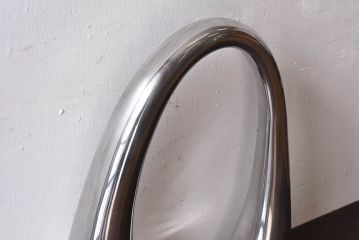 アンティーク雑貨　中古　BoConcept(ボーコンセプト)　シルバーステンレスオブジェ(大)(置き物)