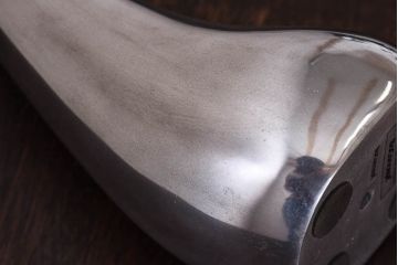アンティーク雑貨　中古　BoConcept(ボーコンセプト)　シルバーステンレスオブジェ(大)(置き物)