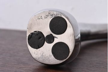 アンティーク雑貨　中古　BoConcept(ボーコンセプト)　シルバーステンレスオブジェ(大)(置き物)