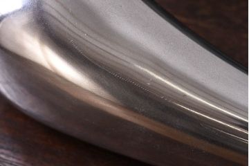 アンティーク雑貨　中古　BoConcept(ボーコンセプト)　シルバーステンレスオブジェ(大)(置き物)