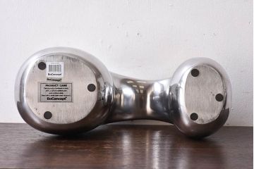 アンティーク雑貨　中古　BoConcept(ボーコンセプト)　シルバーステンレスオブジェ(小)(置き物)