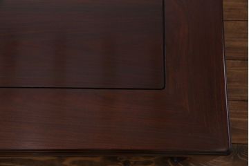 中古美品　大阪唐木指物　職人の手仕事の良さが感じられるローテーブル(座卓、テーブル)(定価約90万円)