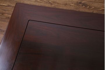 中古美品　大阪唐木指物　職人の手仕事の良さが感じられるローテーブル(座卓、テーブル)(定価約90万円)