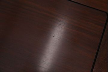 中古美品　大阪唐木指物　職人の手仕事の良さが感じられるローテーブル(座卓、テーブル)(定価約90万円)