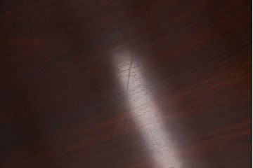 中古美品　大阪唐木指物　職人の手仕事の良さが感じられるローテーブル(座卓、テーブル)(定価約90万円)