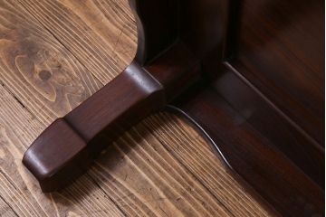 中古美品　大阪唐木指物　職人の手仕事の良さが感じられるローテーブル(座卓、テーブル)(定価約90万円)