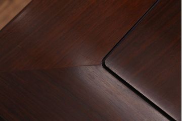 中古美品　大阪唐木指物　職人の手仕事の良さが感じられるローテーブル(座卓、テーブル)(定価約90万円)