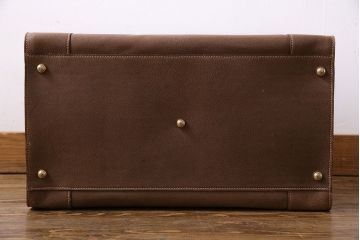 アンティーク雑貨　オールドグッチ(GUCCI)　箱型のデザインがおしゃれなバッグ(鞄)