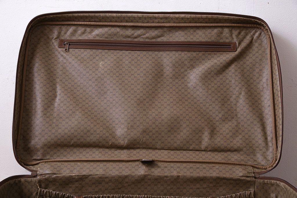 アンティーク雑貨　オールドグッチ(GUCCI)　シンプルさがおしゃれなバッグ(鞄)