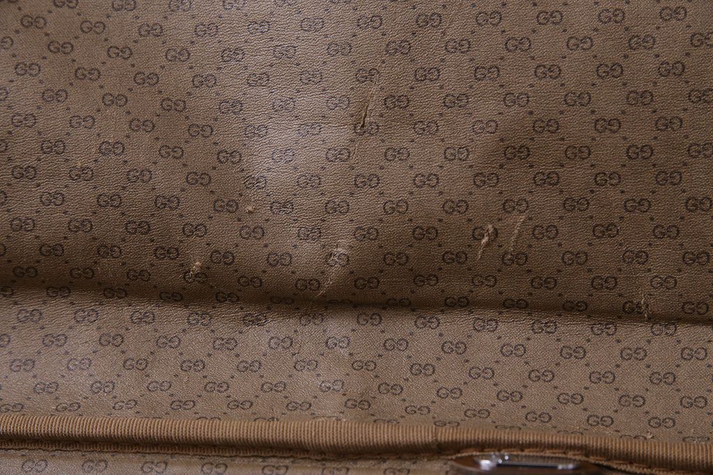 アンティーク雑貨　オールドグッチ(GUCCI)　シンプルさがおしゃれなバッグ(鞄)