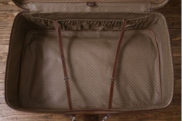 アンティーク雑貨　オールドグッチ(GUCCI)　シンプルさがおしゃれなバッグ(鞄)