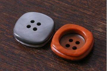 アンティーク雑貨　ビンテージ　ほっこりした秋色カラーが魅力!大き目のボタンセット